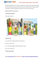 Tải Tiếng Anh lớp 3 Unit 19 Lesson 1 trang 58 Global Success Kết nối tri thức