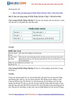 Tải Giải Tiếng Việt 3 KNTT Tập 2 Bài 12: Đọc mở rộng trang 54