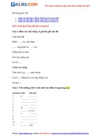 Tải Giải VBT Tiếng Việt 3 Chính tả - Tuần 7 trang 29, 31 Tập 1