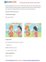 Tải Tiếng Anh lớp 3 Unit 4 Lesson 1 trang 28 Global Success Kết nối tri thức