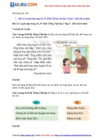 Tải Giải Tiếng Việt 3 KNTT Tập 2 Bài 12: Luyện tập trang 54, 55