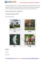 Tải Tiếng Anh lớp 3 Unit 7 Vocabulary 2B trang 121 Explore Our World Cánh diều