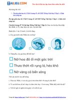 Tải Giải VBT Tiếng Việt lớp 3 Tiết 5 trang 47, 48 - Chân trời sáng tạo