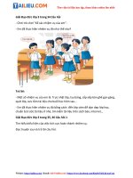 Tải Giải Bài 6: Tích cực hoàn thành nhiệm vụ trang 34-41 Đạo đức lớp 3 KNTT