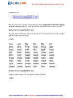 Tải Giải bài tập Tin học lớp 3 Bài 2: Tập gõ các phím ở hàng trên (chính xác nhất)