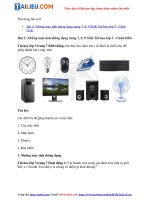 Tải Giải bài tập Tin học lớp 3 Bài 2: Những máy tính thông dụng trang 7, 8, 9 Cánh Diều