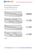 Tải Giải VBT Toán lớp 3 trang 70, 71 Tập 2 bài 144 đầy đủ
