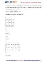 Tải Giải Toán 3 Bảng chia 6 trang 42, 43 Cánh diều