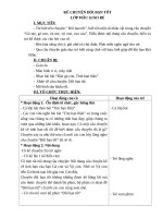 GIÁO án BDCM cấp HUYỆN  kể CHUYỆN đôi bạn tốt   3 4 TUỔI 