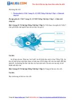 Tải Giải VBT Tiếng Việt lớp 3 Tiết 7 trang 51, 52 - Chân trời sáng tạo