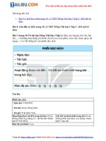 Tải Giải VBT Tiếng Việt lớp 3 Bài 4: Lần đầu ra biển trang 10, 11 - Kết nối tri thức