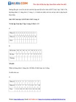 Tải Giải VBT Toán 3 Bài 4: Ôn tập bảng nhân 2; 5, bảng chia 2; 5 trang 11, 12 Kết nối tri thức