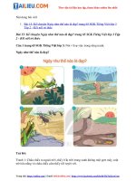 Tải Giải Tiếng Việt 3 KNTT Tập 2 Bài 15: Kể chuyện Ngày như thế nào là đẹp? trang 65