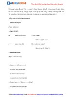 Tải Tiếng Anh lớp 3 Unit 8 Lesson 3 trang 60 Global Success Kết nối tri thức