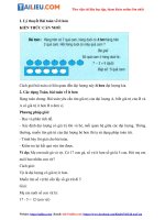 Tải Tổng hợp lý thuyết Toán lớp 2: Bài toán về ít hơn (đầy đủ)