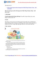 Tải Giải Tiếng Việt 3 KNTT Tập 1 Bài 14: Cuộc họp của chữ viết trang 64, 65