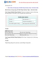 Tải Giải Tiếng Việt 3 KNTT Tập 2 Bài 24: Đọc mở rộng trang 110