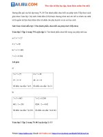 Tải Giải Toán 3 Tìm thành phần chưa biết của phép tính (Tiếp theo) trang 79, 80 Cánh diều