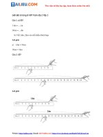 Tải Giải VBT Toán lớp 2 trang 8 Tập 1 Bài 6 đầy đủ