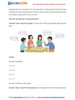 Tải Giải Toán 3 Luyện tập (Tiếp theo) trang 54, 55 Cánh diều