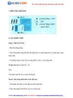 Tải Tổng hợp lý thuyết Toán lớp 2: 36 + 15 (đầy đủ)