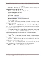 (Luận văn TMU) hoàn thiện công tác xây dựng kế hoạch bán hàng tại công ty cổ phần phòng cháy chữa cháy rừng việt nam 