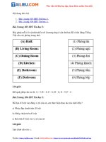 Tải Giải SBT Tin học 3 Bài 2: Học làm công việc gia đình với phần mềm Tidy Up