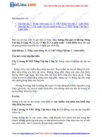 Tải Giải vở bài tập Tiếng Việt 2 trang 10, 11, 12, 13 Bài 21: Lá phổi xanh - Cánh Diều