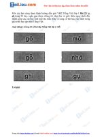 Tải Giải VBT Tiếng Việt 1 Bài 23: g, gh trang 24 Tập 1