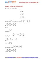 Tải Giải VBT Toán lớp 4 trang 28, 29 tập 2 bài 1, 2, 3 đầy đủ