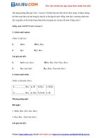 Tải Tiếng Anh lớp 3 Unit 1 Lesson 3 trang 14 Global Success Kết nối tri thức