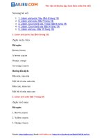 Tải Giải Tiếng Anh lớp 1 Unit 2: Lesson Content Concepts SGK - Cánh diều