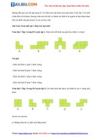 Tải Giải Toán 3 Diện tích một hình trang 83, 84 Cánh diều