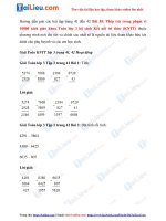 Tải Giải Toán 3 Bài 55: Phép trừ trong phạm vi 10000 trang 41, 42 Kết nối tri thức