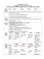 Giáo án chủ đề ngày hội cô giáo 