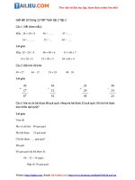 Tải Giải VBT Toán lớp 2 trang 12 Tập 1 Bài 10 đầy đủ