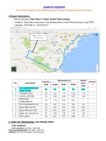 (Tiểu luận FTU) ics for transit cargoes from haiphong port vietnam to huaphan province laos 