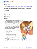 Tải Giải Tiếng Việt 3 KNTT Tập 2 Bài 14: Học nghề trang 59, 60