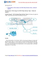 Tải Giải VBT Tiếng Việt lớp 3 Tiết 4 trang 47, 48 - Chân trời sáng tạo