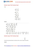 Tải Giải VBT Toán lớp 4 trang 75, 76 tập 2 bài 1, 2, 3, 4 đầy đủ