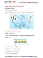 Tải Tổng hợp lý thuyết Toán lớp 1: Phép cộng trong phạm vi 4 (đầy đủ)