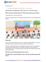 Tải Tuần 2 trang 9, 10 SGK Hoạt động trải nghiệm lớp 3 Chân trời sáng tạo