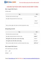 Tải Lời giải bài tập Toán Lớp 4: Bài Mét vuông trang 65