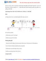 Tải Giải sách giáo khoa Toán lớp 2 Bài: Tia số. Số liền trước, số liền sau trang 10, 11 - sách Cánh...