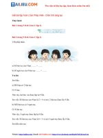 Tải Giải sách giáo khoa Toán lớp 2 Bài: Phép nhân trang 9, 10, 11, 12 - sách Chân trời sáng tạo