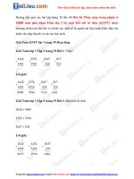 Tải Giải Toán 3 Bài 54: Phép cộng trong phạm vi 10000 trang 38, 39, 40 Kết nối tri thức