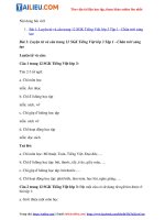 Tải Giải Tiếng Việt 3 CTST Tập 1 Bài 1: Luyện từ và câu trang 12