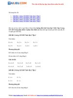 Tải Giải Toán lớp 2 trang 133 SGK Tập 2: Số 0 trong phép nhân và phép chia đầy đủ