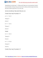 Tải Giải Toán 3 Phép chia hết. Phép chia có dư trang 73, 74 Cánh diều