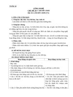 giáo án công nghệ lớp 3 kết nối tri thức cv 2345 tuan 32 